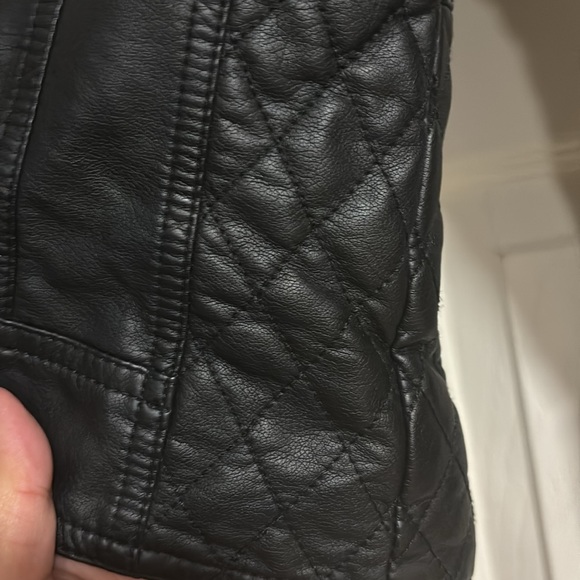 Aqua Girls faux leather Moto jacket - Picture 7 of 11